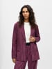 Object Blazer in Mauve Wine