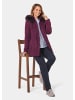 GOLDNER Steppjacke mit Kapuze in pflaume