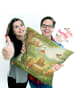Mr. & Mrs. Panda kuschelkissen 40x40 Waldtiere Picknick Design o... in Weiß