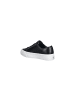 CALVIN KLEIN JEANS Schwarz Leder Low-Top-Sneaker
