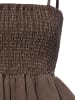 Noisy may Crop Top in taupe