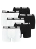 Puma Boxershorts PUMA BASIC BOXER 6P in 301 - White / Black