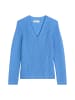 Marc O'Polo V-Neck-Strickpullover relaxed in cloudless blue