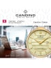 Candino Analog-Armbanduhr Candino Classic silber, gold groß (ca. 41mm)