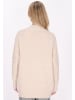usha WHITE LABEL Damen Cardigan in Creme Melange
