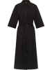 DreiMaster Damen Hemdblusenkleid in Schwarz