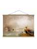 WALLART Stoffbild mit Posterleisten - Thomas Moran - Venedig I in Creme-Beige