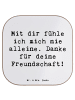Mr. & Mrs. Panda Untersetzer für Gläser Spruch Beste Freundin mi... in Weiß