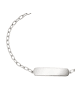 S. Oliver Jewel Identarmband Silber 925, rhodiniert in Silber