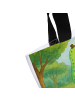 Mr. & Mrs. Panda Tote Bag Schildkröte Pause Design ohne Spruch in Weiß