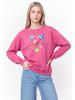 myMo Women Sweatshirt in Fuchsia