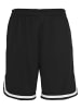Urban Classics Mesh Shorts in blkblkwht