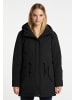 DreiMaster Klassik Winterparka in Schwarz