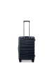 Wittchen Medium suitcase and cosmetic case with horizontal stripes in Navy Blue