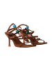 Joia Sandalen mit Absatz Braun
