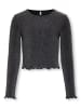 KIDS ONLY Langarmshirt KOGQUEEN L/S GLITTER TOP BF in black