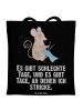 Mr. & Mrs. Panda Laptoptasche Maus Stricken mit Spruch in Schwarz