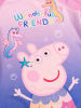 Peppa Pig Peppa Wutz Schwimmset UV-Schutz 30 Badeanzug langarm Shirt Zweiteiler in rosa