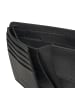 Redolz Leather Essentials QF Geldbörse RFID Leder 12 cm ausklappbar in all black