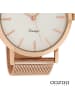 Oozoo Analog-Armbanduhr Oozoo Timepieces rosegold groß (ca. 45mm)