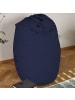 Lumaland Flexi Comfort Sitzsack Premium Bean Bag Sitzkissen 155x100cm Navyblau