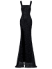 Moda Minx Abendkleid Freya Long Slit Dress in black