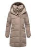 Marikoo Steppmantel Virenaa 16 in Taupe Grey
