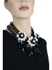 collezione alessandro Kurze Kette " Fiori " in schwarz
