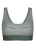 Calida Bustier in laurel green print