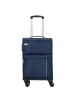 D&N Travel Line 6754 4-Rollen Kabinentrolley 55 cm in blau