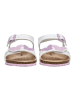 Geox Sandalen in Weiß/Pink