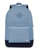 Hauptstadtkoffer blnbag U6 – Tagesrucksack mit Steckfach für Laptop in Blau-Dunkelblau
