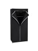 SONGMICS Kleiderschrank Rylan in Schwarz - (B)45 x (H)160 x (T)75 cm