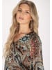 usha FESTIVAL Damen Blouse in Schwarz Mehrfarbig