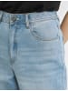 TAIFUN Hose Jeans verkürzt in Light Blue Denim