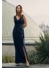 Vera Mont Abendkleid mit Volant in Night Sky
