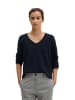 Marc O'Polo Seamless-Pullover relaxed in Martime Blue