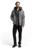 Tom Tailor Jacke in mid grey melange structure
