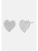 Diamant Exquis Ohrringe aus 375 Weißgold mit Diamant