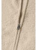 Street One Teddy-Weste mit Zipper und Corddetails in Soft Fawn Beige