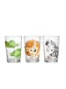 Ritzenhoff & Breker 9er Set Kindergläser Dschungel/Wald/Zoo 205 ml in bunt