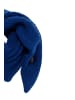 Faera Weicher Strickschal mit Fransen für stilvolle Winterlooks in Blau