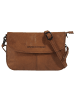 SPIKES & SPARROW Umhängetasche echt Leder in cognac