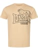 Lonsdale T-Shirt "Langsett" in Beige