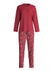 Calida Pyjama in deep red