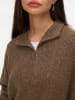 Vero Moda Strickpullover in Brown Lentil