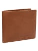 The Chesterfield Brand Wax Pull Up Geldbörse RFID Schutz Leder 11 cm in cognac