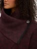 sheego by Joe Browns Jacquard-Strickjacke in kirsche-schwarz