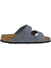 Birkenstock Sandale Arizona SFB Nubukleder geölt Weichbettung normal in blau