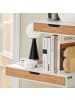 SoBuy Wandschrank in Mattweiß - (W) 25 x (H) 8 x (L) 40 cm